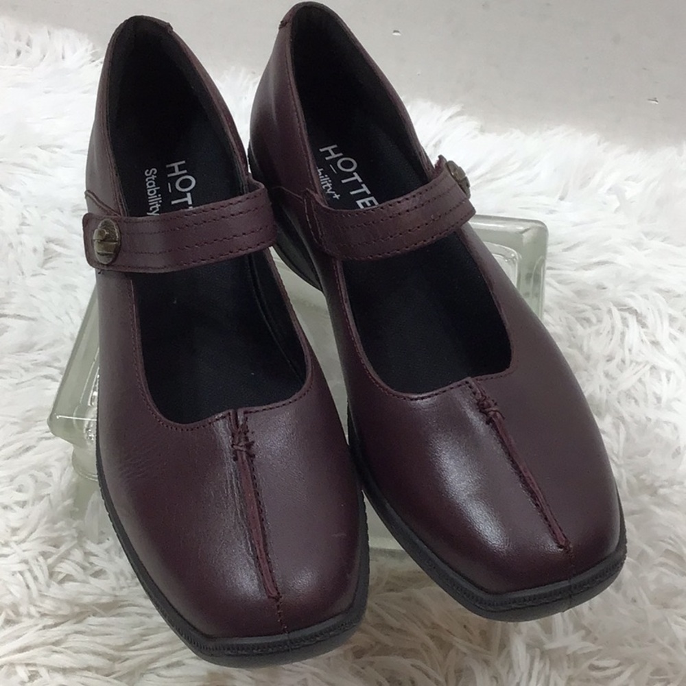 Hotter Thalia II Mary Jane leather flats 8.5